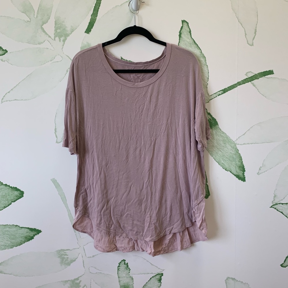 Blush half sleeve American Eagle top!